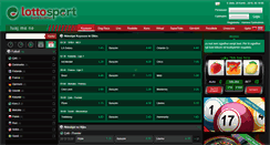 Desktop Screenshot of lottosport.com.al